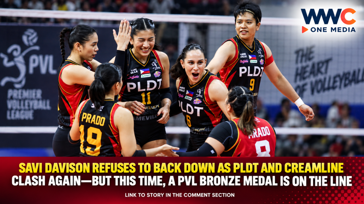 Savi Davison Refuses to Back Down as PLDT and Creamline Clash Again—But This Time, a PVL Bronze Medal Is on the Line