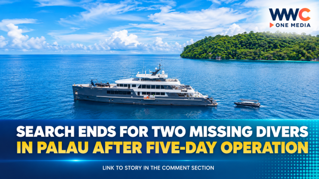 Search Ends for Two Missing Divers in Palau After Five-Day Operation