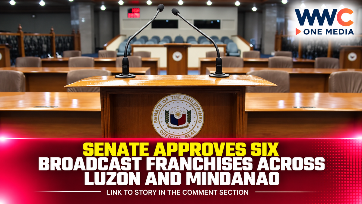 Senate Approves Six Broadcast Franchises Across Luzon and Mindanao