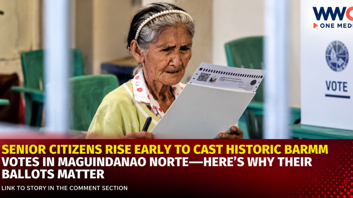 Senior Citizens Rise Early to Cast Historic BARMM Votes in Maguindanao Norte—Here’s Why Their Ballots Matter