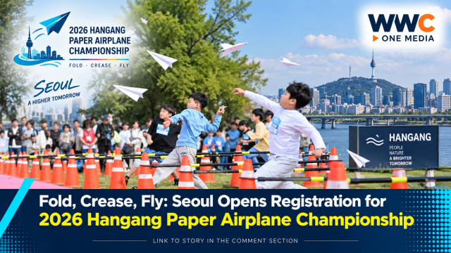 Fold, Crease, Fly: Seoul Opens Registration for 2026 Hangang Paper Airplane Championship