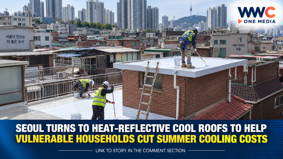 Seoul Turns to Heat-Reflective Cool Roofs to Help Vulnerable Households Cut Summer Cooling Costs