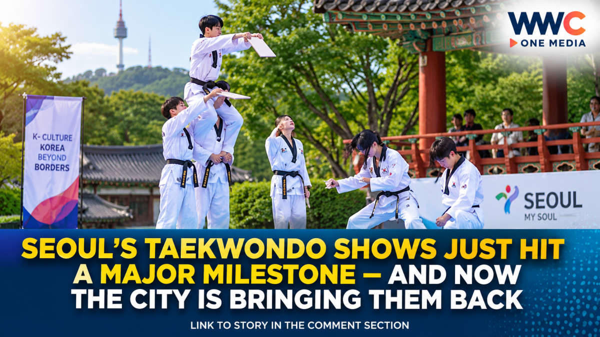 Seoul’s Taekwondo Shows Just Hit a Major Milestone — And Now the City Is Bringing Them Back