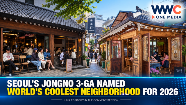 Seoul’s Jongno 3-ga Named World’s Coolest Neighborhood for 2026