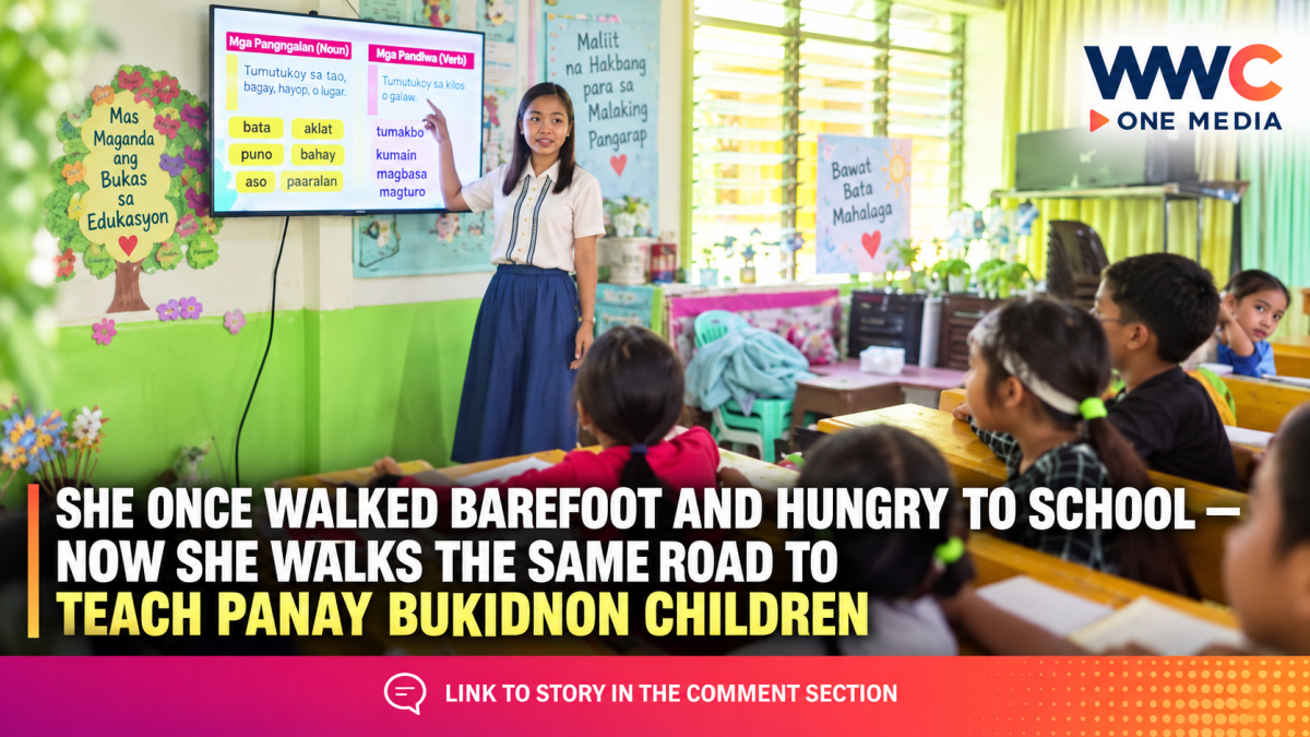 She Once Walked Barefoot and Hungry to School — Now She Walks the Same Road to Teach Panay Bukidnon Children