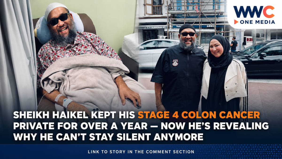 Sheikh Haikel Kept His Stage 4 Colon Cancer Private for Over a Year — Now He’s Revealing Why He Can’t Stay Silent Anymore