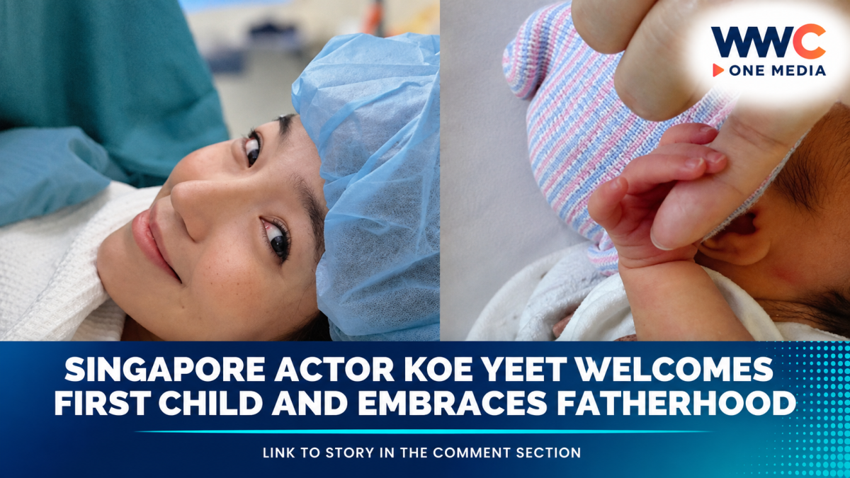 Singapore Actor Koe Yeet Welcomes First Child and Embraces Fatherhood