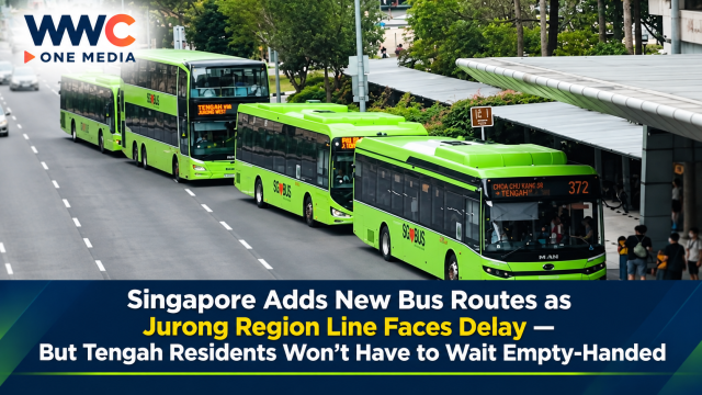 Singapore Adds New Bus Routes as Jurong Region Line Faces Delay — But Tengah Residents Won’t Have to Wait Empty-Handed