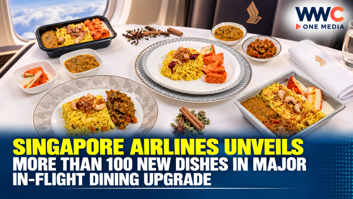 Singapore Airlines Unveils More Than 100 New Dishes in Major In-Flight Dining Upgrade