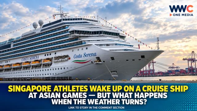 Singapore Athletes Wake Up on a Cruise Ship at Asian Games — But What Happens When the Weather Turns?