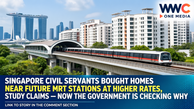 Singapore Civil Servants Bought Homes Near Future MRT Stations at Higher Rates, Study Claims — Now the Government Is Checking Why