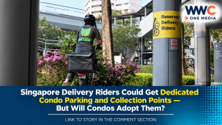Singapore Delivery Riders Could Get Dedicated Condo Parking and Collection Points — But Will Condos Adopt Them?