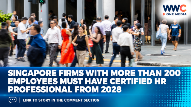 Singapore Firms With More Than 200 Employees Must Have Certified HR Professional From 2028