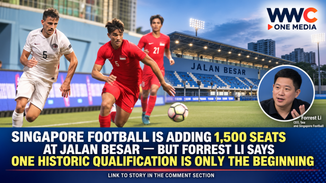 Singapore Football Is Adding 1,500 Seats at Jalan Besar — But Forrest Li Says One Historic Qualification Is Only the Beginning