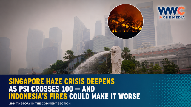 Singapore Haze Crisis Deepens as PSI Crosses 100 — And Indonesia’s Fires Could Make It Worse