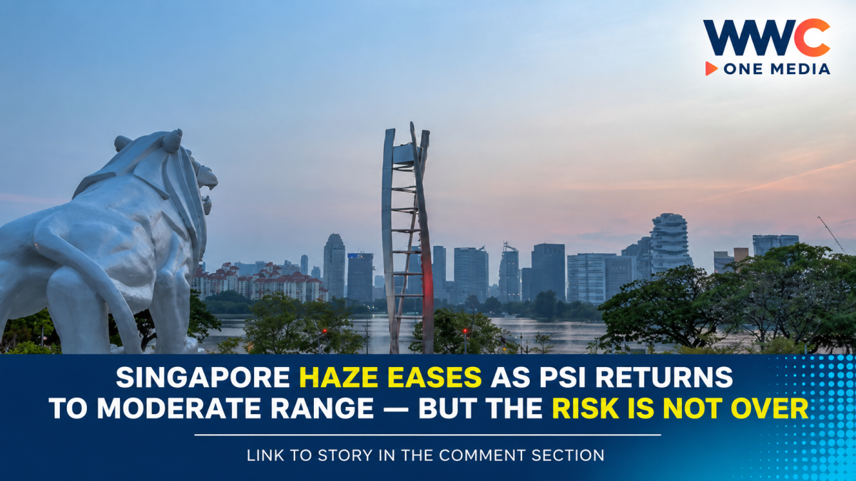 Singapore Haze Eases as PSI Returns to Moderate Range — But the Risk Is Not Over