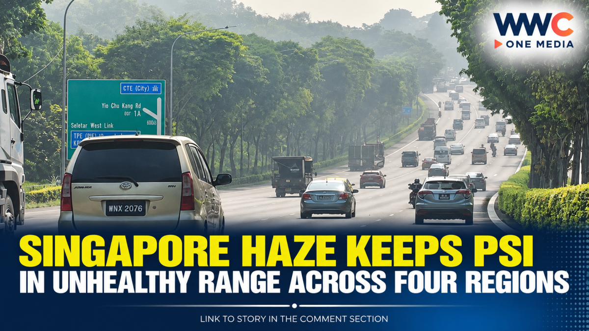 Singapore Haze Keeps PSI in Unhealthy Range Across Four Regions