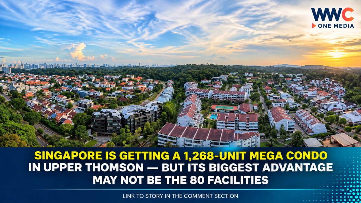 Singapore Is Getting a 1,268-Unit Mega Condo in Upper Thomson — But Its Biggest Advantage May Not Be the 80 Facilities