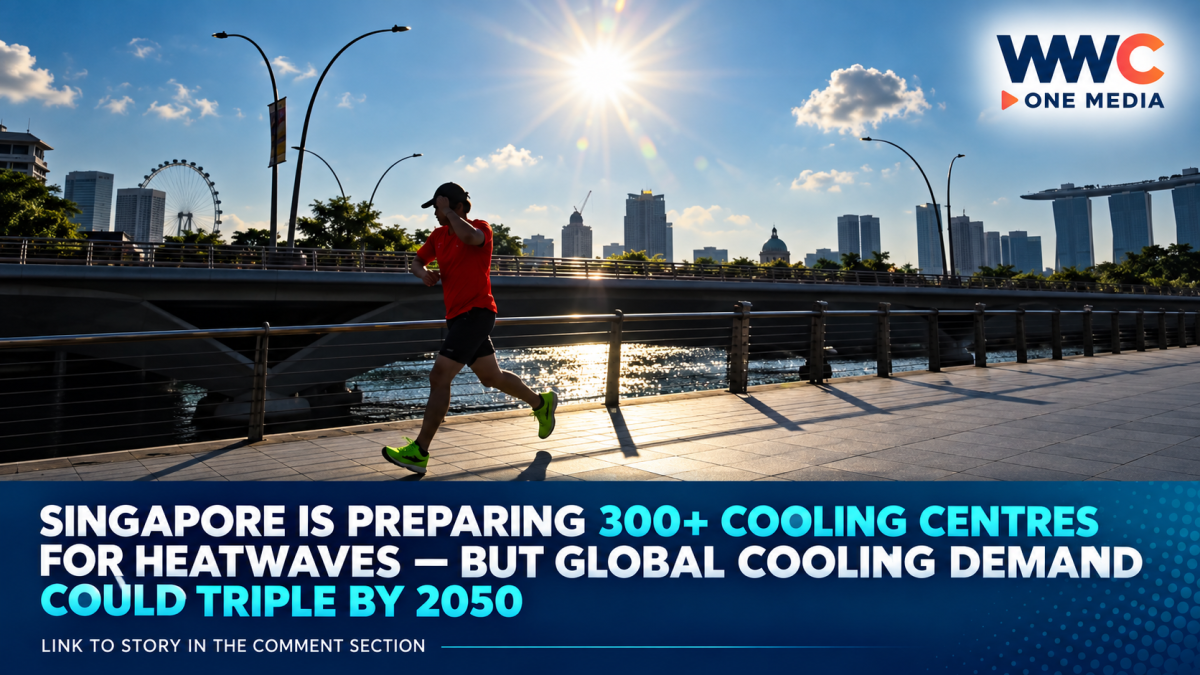 Singapore Is Preparing 300+ Cooling Centres for Heatwaves — But Global Cooling Demand Could Triple by 2050