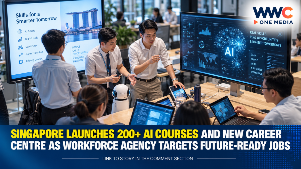 Singapore Launches 200+ AI Courses and New Career Centre as Workforce Agency Targets Future-Ready Jobs