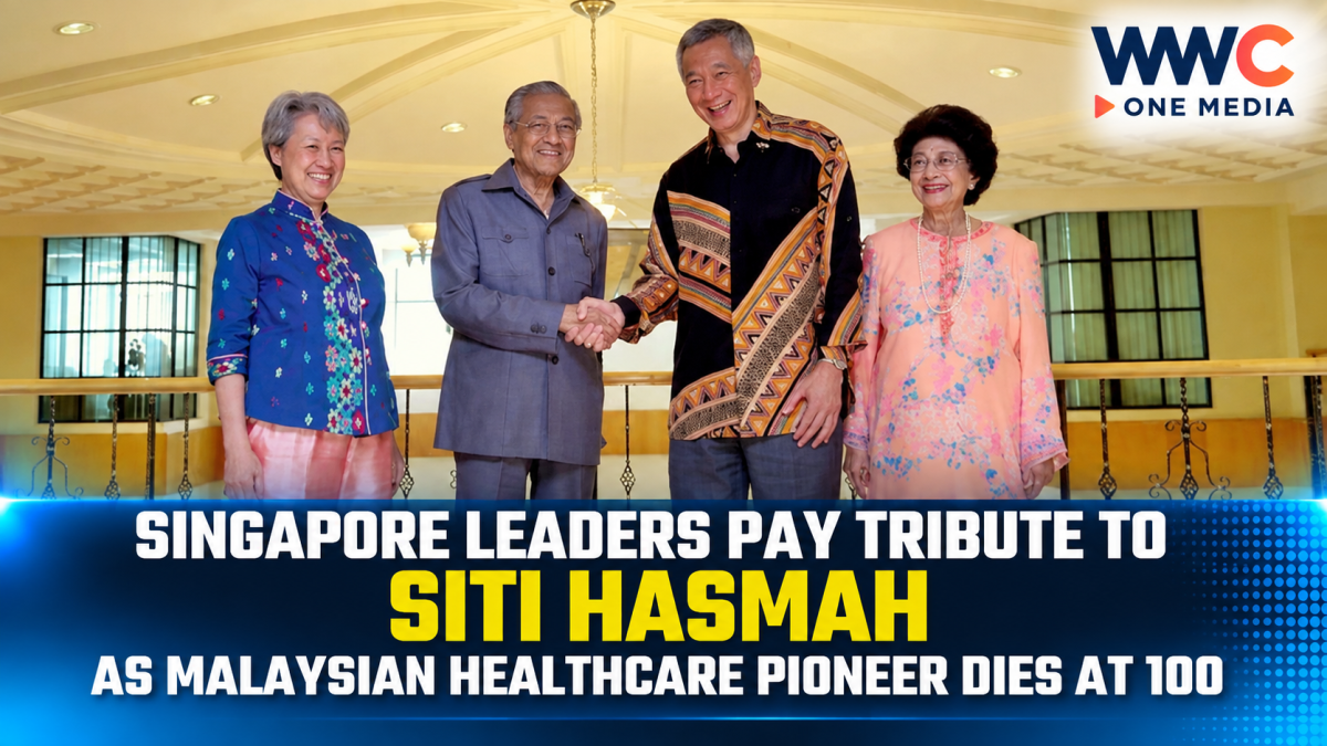 Singapore Leaders Pay Tribute to Siti Hasmah as Malaysian Healthcare Pioneer Dies at 100