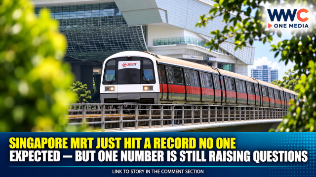 Singapore MRT Just Hit a Record No One Expected — But One Number Is Still Raising Questions