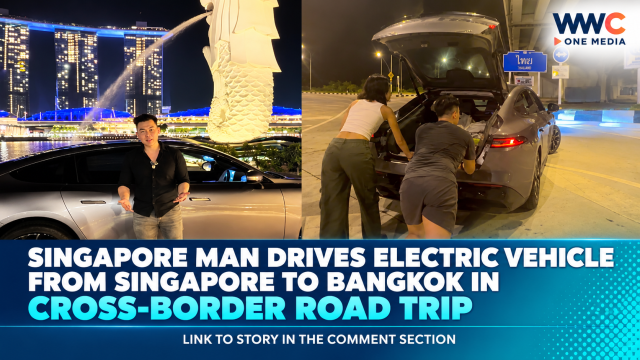 Singapore Man Drives Electric Vehicle From Singapore to Bangkok in Cross-Border Road Trip