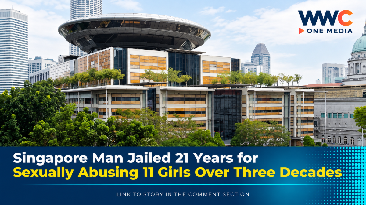 Singapore Man Jailed 21 Years for Sexually Abusing 11 Girls Over Three Decades