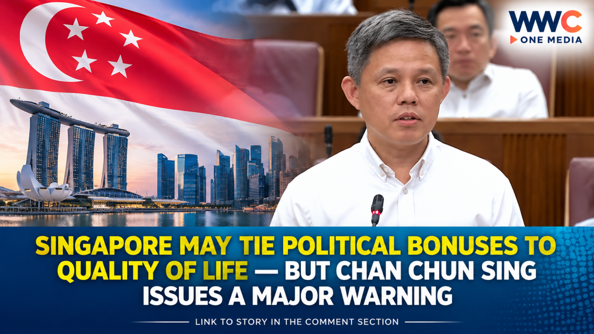 Singapore May Tie Political Bonuses to Quality of Life — But Chan Chun Sing Issues a Major Warning