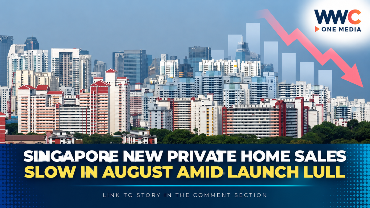 Singapore New Private Home Sales Slow in August Amid Launch Lull