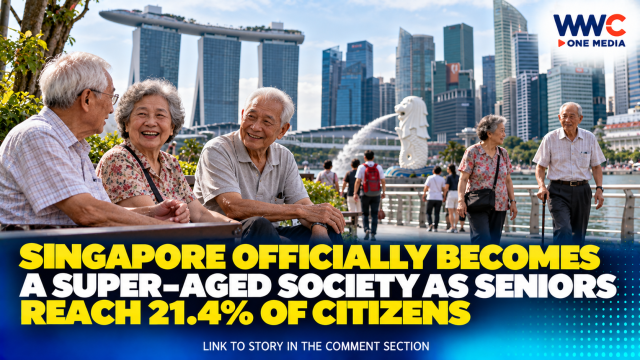 Singapore Officially Becomes a Super-Aged Society as Seniors Reach 21.4% of Citizens
