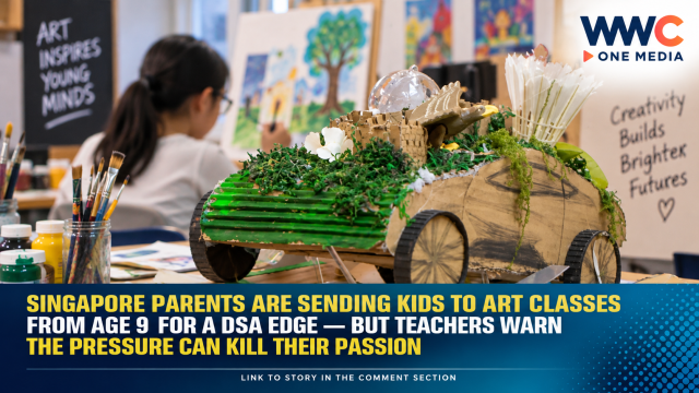 Singapore Parents Are Sending Kids to Art Classes From Age 9 for a DSA Edge — But Teachers Warn the Pressure Can Kill Their Passion