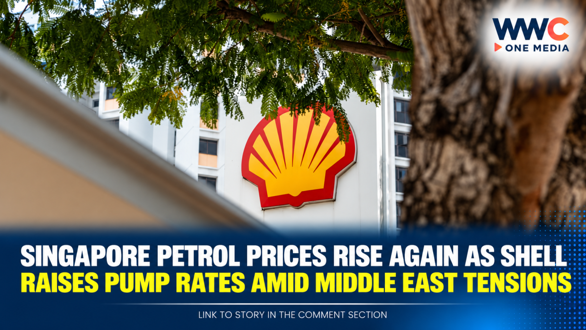 Singapore Petrol Prices Rise Again as Shell Raises Pump Rates Amid Middle East Tensions