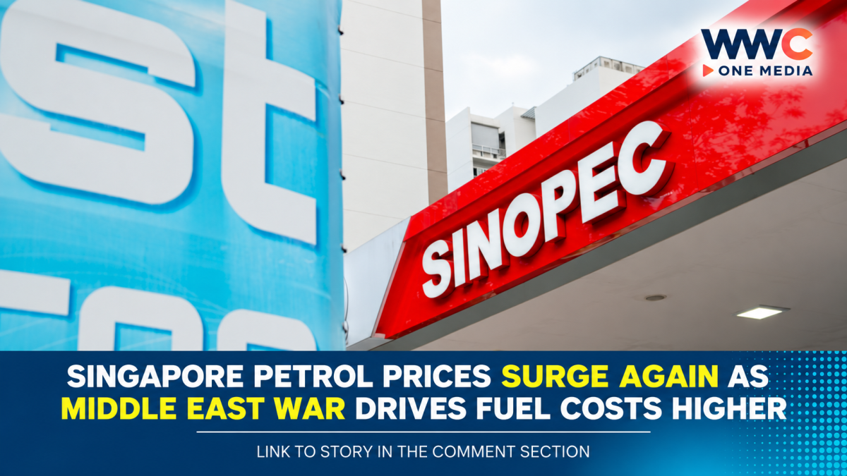 Singapore Petrol Prices Surge Again as Middle East War Drives Fuel Costs Higher