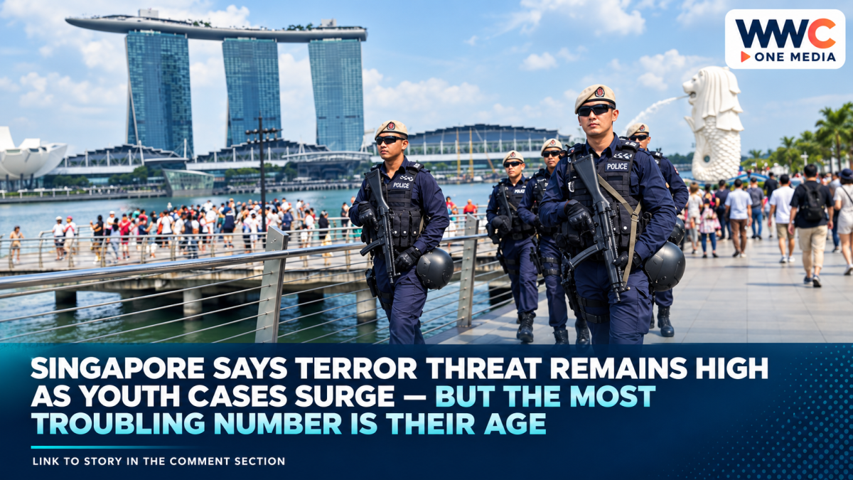 Singapore Says Terror Threat Remains High as Youth Cases Surge — But the Most Troubling Number Is Their Age