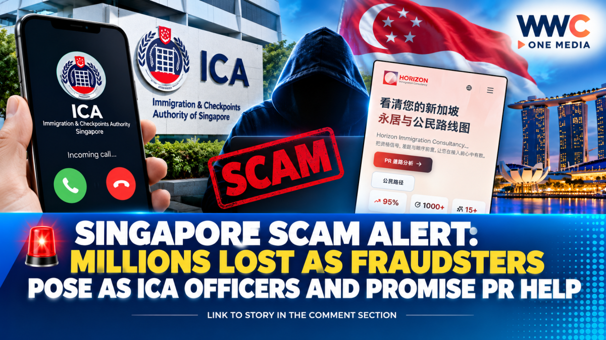 Singapore Scam Alert: Millions Lost as Fraudsters Pose as ICA Officers and Promise PR Help