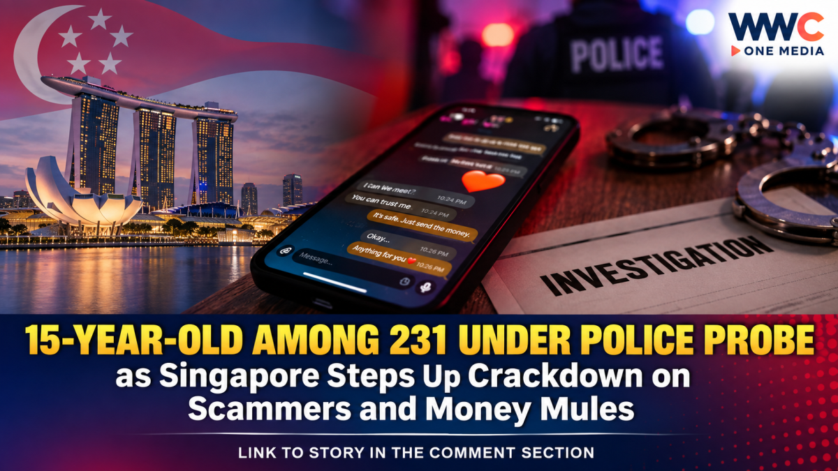 15-Year-Old Among 231 Under Police Probe as Singapore Steps Up Crackdown on Scammers and Money Mules
