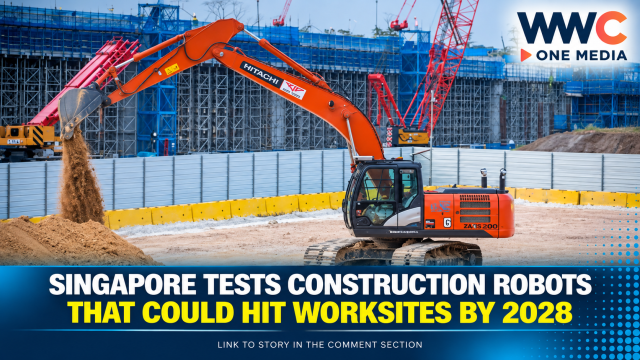 Singapore Tests Construction Robots That Could Hit Worksites by 2028