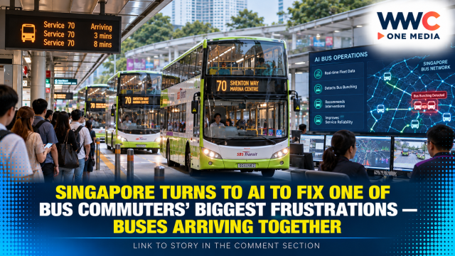Singapore Turns to AI to Fix One of Bus Commuters’ Biggest Frustrations — Buses Arriving Together