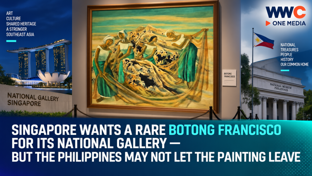Singapore Wants a Rare Botong Francisco for Its National Gallery — But the Philippines May Not Let the Painting Leave
