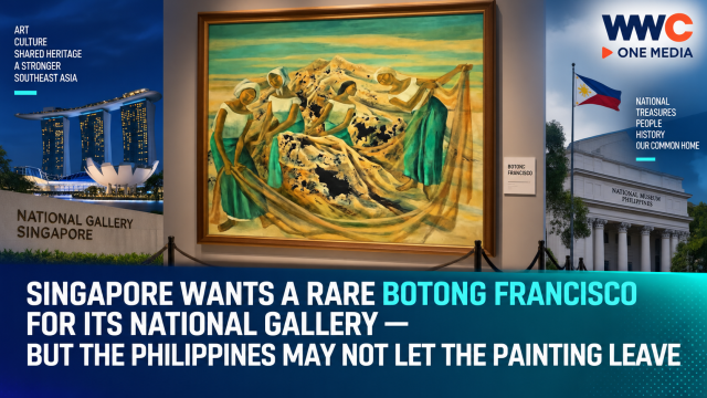 Singapore Wants a Rare Botong Francisco for Its National Gallery — But the Philippines May Not Let the Painting Leave