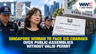 Singapore Woman to Face Six Charges Over Public Assemblies Without Valid Permit