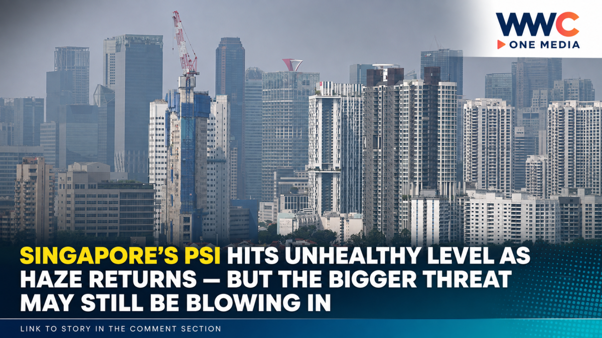 Singapore’s PSI Hits Unhealthy Level as Haze Returns — But the Bigger Threat May Still Be Blowing In