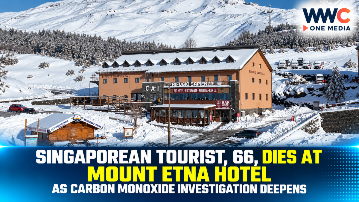Singaporean Tourist, 66, Dies at Mount Etna Hotel as Carbon Monoxide Investigation Deepens