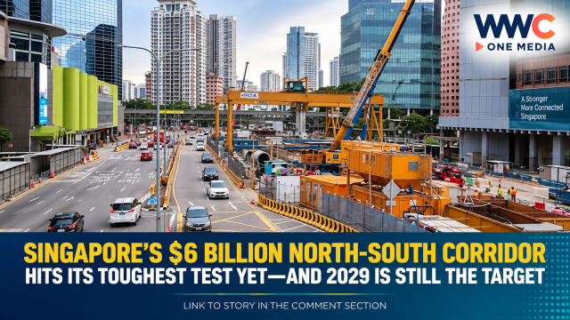 Singapore’s $6 Billion North-South Corridor Hits Its Toughest Test Yet—And 2029 Is Still the Target