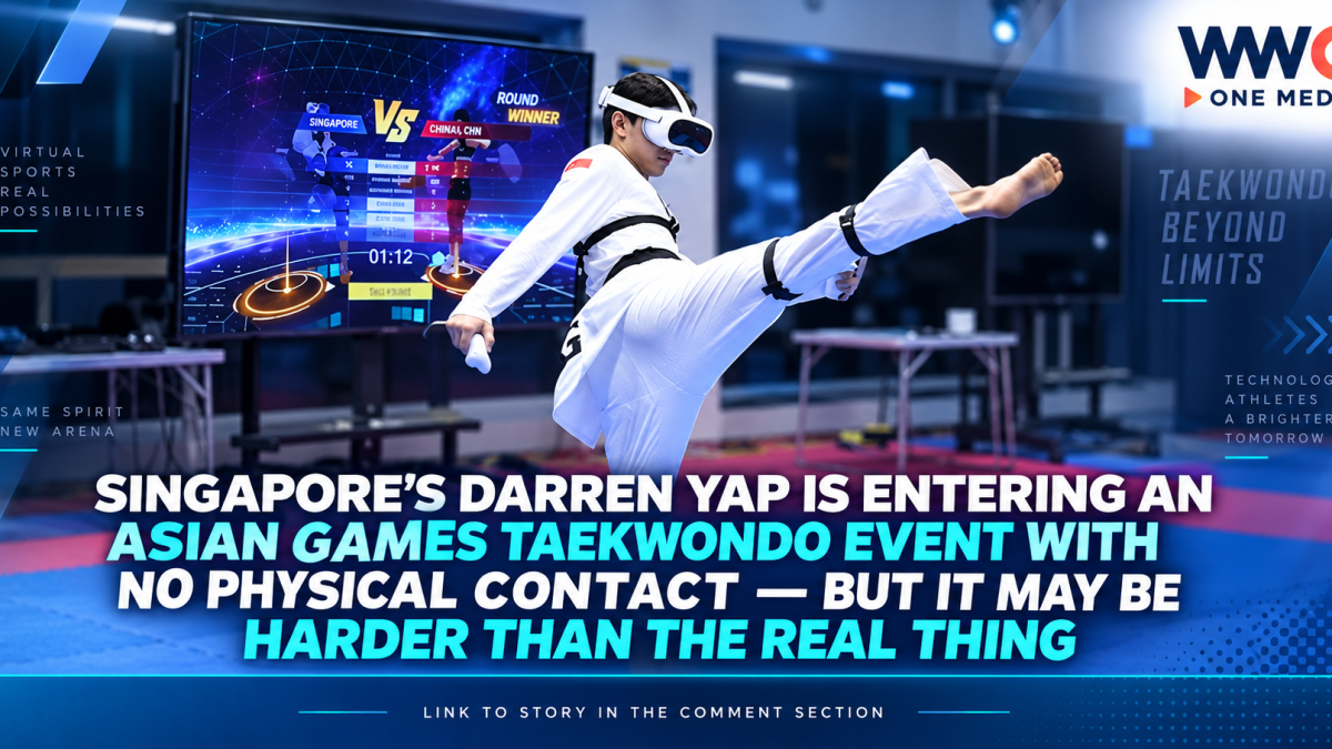 Singapore’s Darren Yap Is Entering an Asian Games Taekwondo Event With No Physical Contact — But It May Be Harder Than the Real Thing