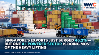 Singapore’s Exports Just Surged 46.2% — But One AI-Powered Sector Is Doing Most of the Heavy Lifting