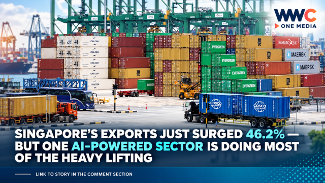 Singapore’s Exports Just Surged 46.2% — But One AI-Powered Sector Is Doing Most of the Heavy Lifting