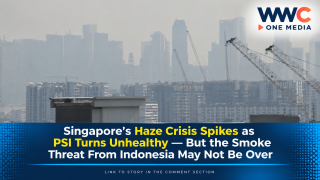 Singapore’s Haze Crisis Spikes as PSI Turns Unhealthy — But the Smoke Threat From Indonesia May Not Be Over