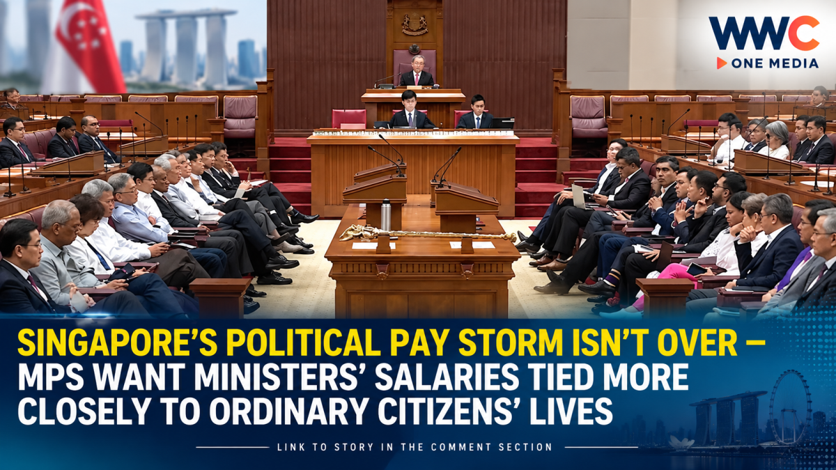 Singapore’s Political Pay Storm Isn’t Over — MPs Want Ministers’ Salaries Tied More Closely to Ordinary Citizens’ Lives